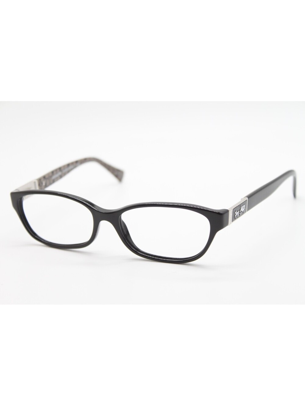 NEW COACH HC 6061 EMMA 5261 BLACK MILITARY SAND AUTHENTIC EYEGLASSES 52-15